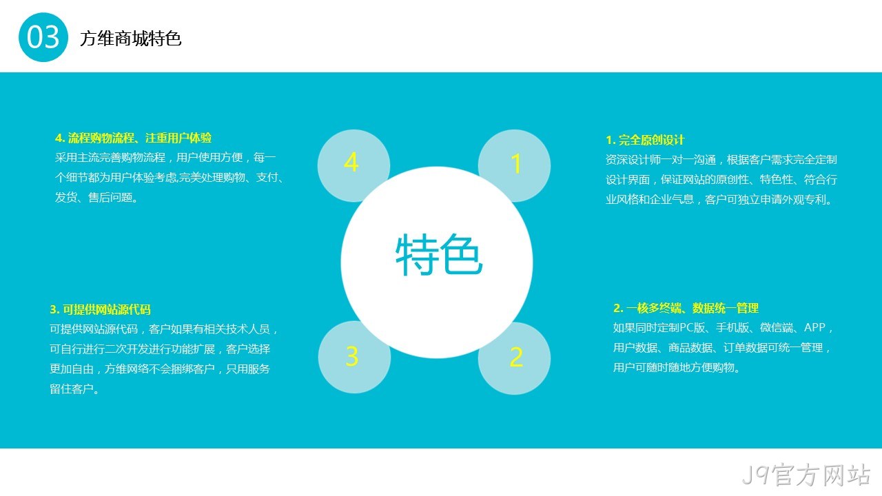 J9官方网站商城特色1