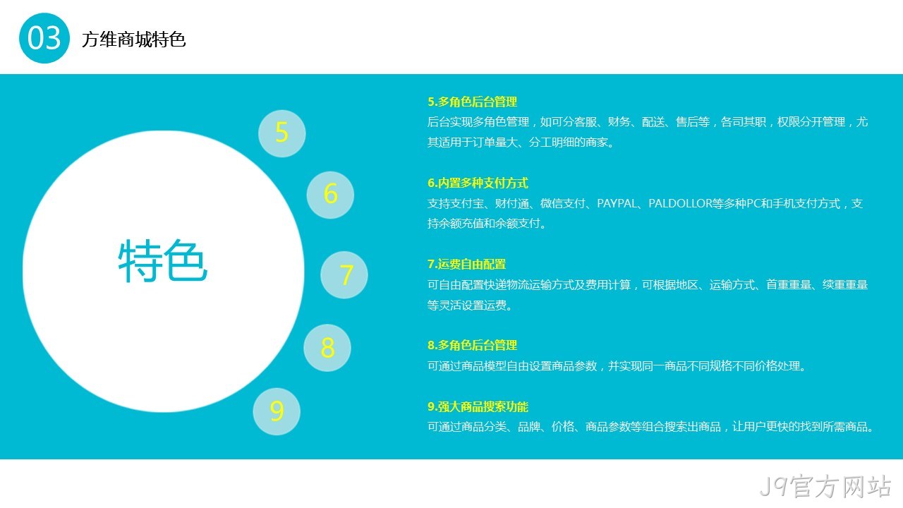 J9官方网站商城特色2
