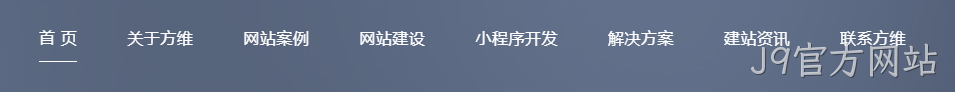 网站建设公司导航设计